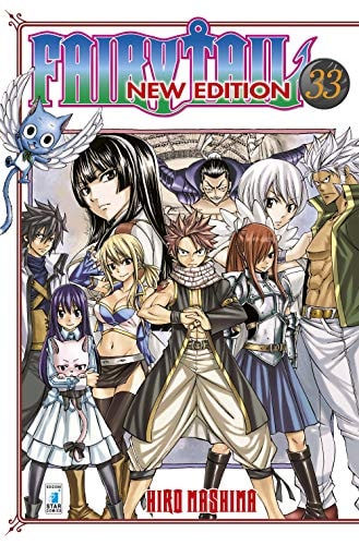 Copertina del manga Fairy Tail New Edition vol. 33, edizione italiana Star Comics di Hiro Mashima