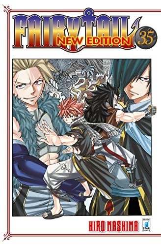 Copertina del manga Fairy Tail New Edition vol. 35, edizione italiana Star Comics di Hiro Mashima