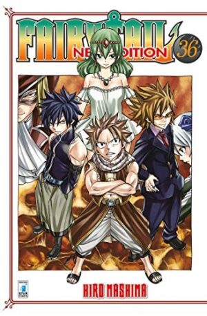 Copertina del manga Fairy Tail New Edition vol. 36, edizione italiana Star Comics di Hiro Mashima