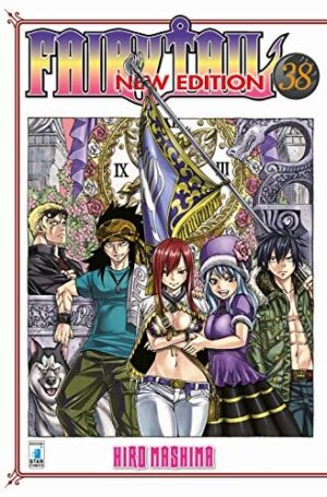 Copertina del manga Fairy Tail New Edition vol. 38, edizione italiana Star Comics di Hiro Mashima