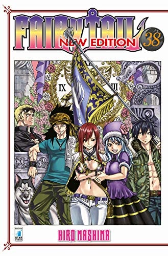 Copertina del manga Fairy Tail New Edition vol. 38, edizione italiana Star Comics di Hiro Mashima