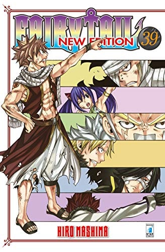 Copertina del manga Fairy Tail New Edition vol. 39, edizione italiana Star Comics di Hiro Mashima
