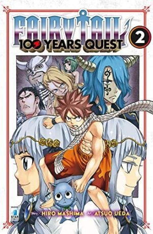 Copertina del manga Fairy Tail 100 Years Quest vol. 2, edizione italiana Star Comics di Hiro Mashima & Atsuo Ueda