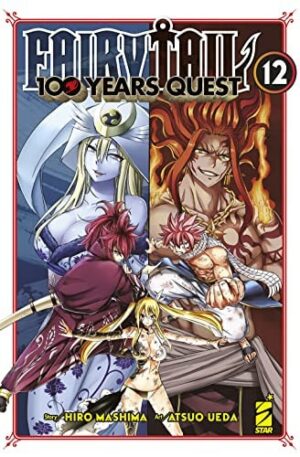 Copertina del manga Fairy Tail 100 Years Quest vol. 12, edizione italiana Star Comics di Atsuo Ueda & Hiro Mashima