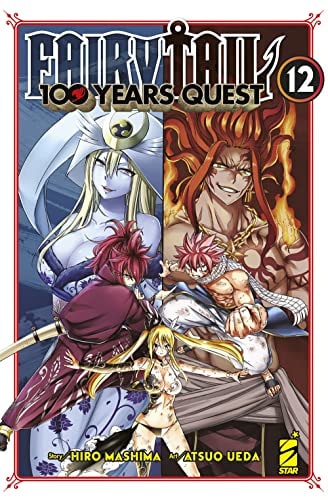 Copertina del manga Fairy Tail 100 Years Quest vol. 12, edizione italiana Star Comics di Atsuo Ueda & Hiro Mashima