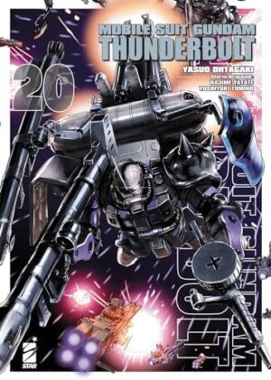 Copertina del manga Gundam Thunderbolt 20 Gundam Uni.89, edizione italiana Star Comics di Yatate, Ohtagaki & Tomino