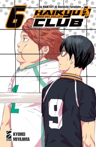 Copertina del manga Haikyu!! Club vol. 6, edizione italiana Star Comics di Furudate & Miyajima