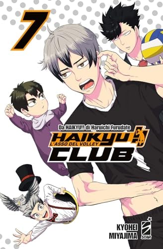 Copertina del manga Haikyu!! Club vol. 7, edizione italiana Star Comics di Furudate & Miyajima