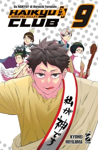Copertina del manga Haikyu!! Club vol. 9, edizione italiana Star Comics di Furudate & Miyajima