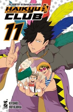 Copertina del manga Haikyu!! Club vol. 11, edizione italiana Star Comics di Furudate & Miyajima