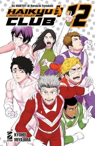 Copertina del manga Haikyu!! Club vol. 12, edizione italiana Star Comics di H. Furudate & K. Miyajima