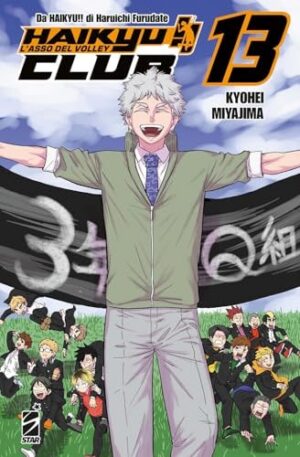Copertina del manga Haikyu!! Club vol. 13, edizione italiana Star Comics di H. Furudate, K. Miyajima