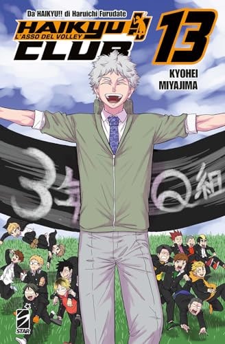Copertina del manga Haikyu!! Club vol. 13, edizione italiana Star Comics di H. Furudate, K. Miyajima