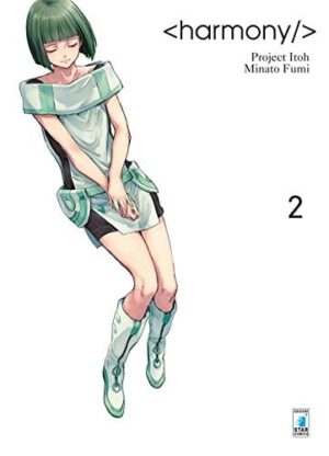 Copertina del manga Harmony vol. 2, edizione italiana Star Comics di Project Itoh & Fumi Minato