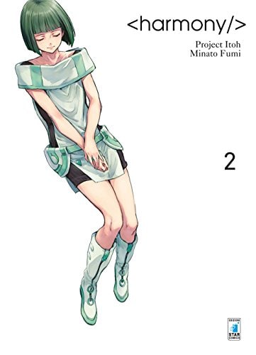 Copertina del manga Harmony vol. 2, edizione italiana Star Comics di Project Itoh & Fumi Minato