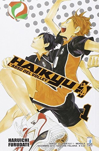 Copertina del manga Haikyu!! 1 - Target vol. 43, edizione italiana Star Comics di Haruichi Furudate