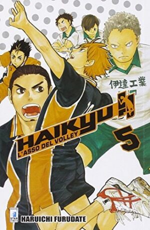 Copertina del manga Haikyu!! 5 - Target vol. 50, edizione italiana Star Comics di Haruichi Furudate