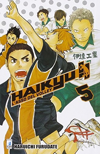 Copertina del manga Haikyu!! 5 - Target vol. 50, edizione italiana Star Comics di Haruichi Furudate