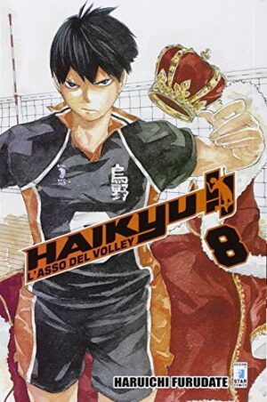 Copertina del manga Haikyu!! 8 - Target vol. 56, edizione italiana Star Comics di Haruichi Furudate