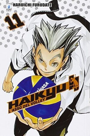 Copertina del manga Haikyu!! 11 - Target vol. 62, edizione italiana Star Comics di Haruichi Furudate