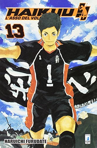 Copertina del manga Haikyu!! 13 - Target vol. 66, edizione italiana Star Comics di Haruichi Furudate
