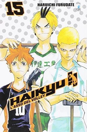 Copertina del manga Haikyu!! 15 - Target vol. 68, edizione italiana Star Comics di Haruichi Furudate
