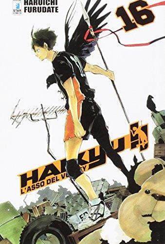 Copertina del manga Haikyu!! 16 - Target vol. 69, edizione italiana Star Comics di Haruichi Furudate
