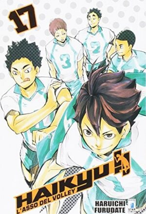 Copertina del manga Haikyu!! 17 - Target vol. 70, edizione italiana Star Comics di Haruichi Furudate
