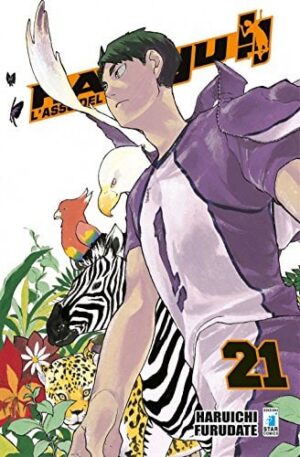 Copertina del manga Haikyu!! 21 - Target vol. 74, edizione italiana Star Comics di Haruichi Furudate