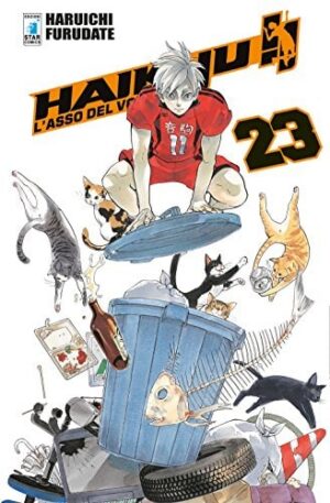 Copertina del manga Haikyu!! 23 - Target vol. 76, edizione italiana Star Comics di Haruichi Furudate