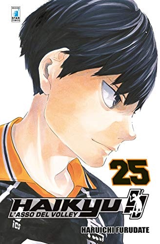 Copertina del manga Haikyu!! 25 - Target vol. 80, edizione italiana Star Comics di Haruichi Furudate