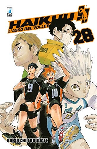 Copertina del manga Haikyu!! 28 - Target vol. 86, edizione italiana Star Comics di Haruichi Furudate