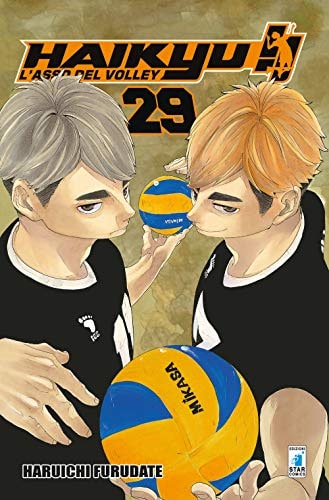 Copertina del manga Haikyu!! 29 - Target vol. 87, edizione italiana Star Comics di Haruichi Furudate