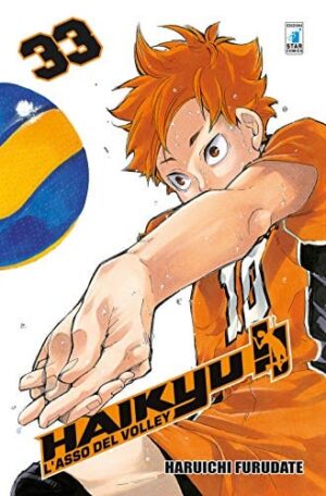 Copertina del manga Haikyu!! 33 - Target vol. 95, edizione italiana Star Comics di Haruichi Furudate