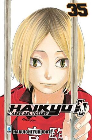 Copertina del manga Haikyu!! 35 - Target vol. 98, edizione italiana Star Comics di Haruichi Furudate