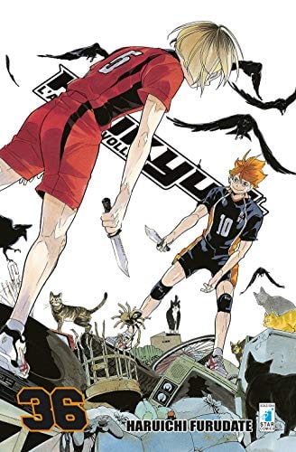 Copertina del manga Haikyu!! 36 - Target vol. 99, edizione italiana Star Comics di Haruichi Furudate