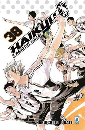 Copertina del manga Haikyu!! 38 - Target vol. 102, edizione italiana Star Comics di Haruichi Furudate