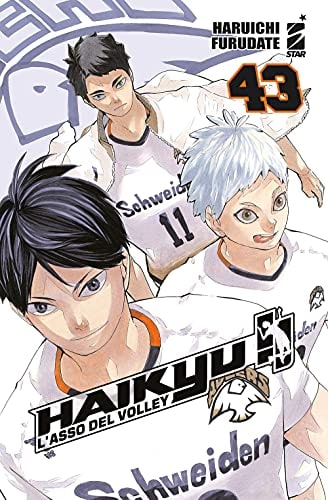 Copertina del manga Haikyu!! 43 - Target vol. 109, edizione italiana Star Comics di Haruichi Furudate