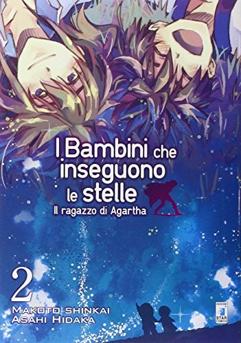 Copertina del manga I Bambini - il Ragazzo di Agartha vol. 2, edizione italiana Star Comics di Makoto Shinkai, Asahi Hidaka