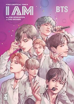 Copertina del manga I Am Bts, edizione italiana Star Comics di Choi Woobin & Kim Seunghyun
