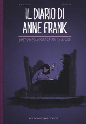 Copertina del manga Il Diario di Anne Frank, edizione italiana Star Comics di Nadji & Ozanam