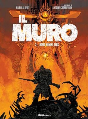 Copertina del manga Il Muro 2 - Homo Homini Deus, edizione italiana Star Comics di Mario Alberti