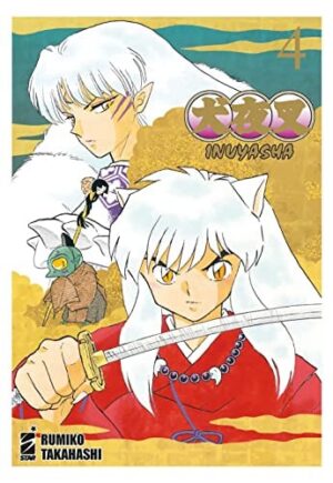Copertina del manga Inuyasha Wide Edition 4 (di 30), edizione italiana Star Comics di Rumiko Takahashi