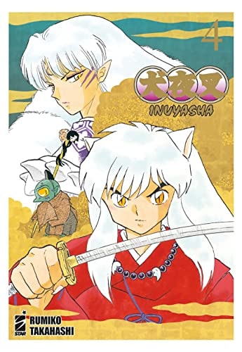Copertina del manga Inuyasha Wide Edition 4 (di 30), edizione italiana Star Comics di Rumiko Takahashi