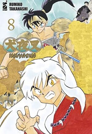 Copertina del manga Inuyasha Wide Edition 8 (di 30), edizione italiana Star Comics di Rumiko Takahashi