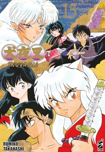 Copertina del manga Inuyasha Wide Edition 15 (di 30), edizione italiana Star Comics di Rumiko Takahashi