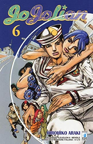 Copertina del manga Jojolion vol. 6, edizione italiana Star Comics di Hirohiko Araki