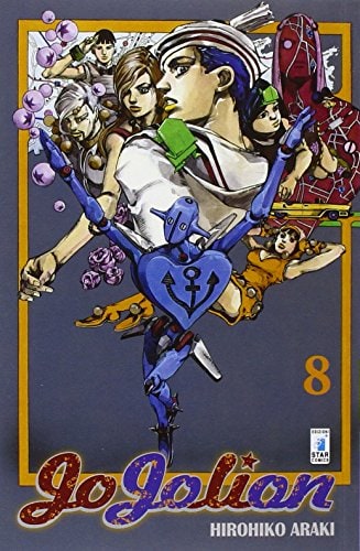 Copertina del manga Jojolion vol. 8, edizione italiana Star Comics di Hiriko Araki