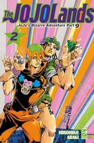 Copertina del manga The Jojolands vol. 2, edizione italiana Star Comics di Hirohiko Araki