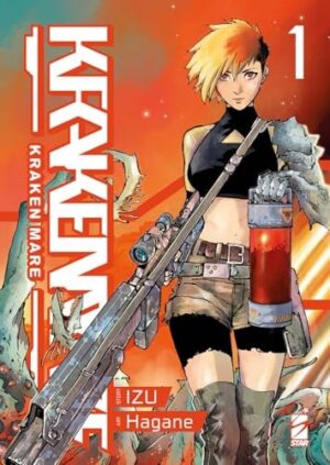 Copertina del manga Kraken Mare vol. 1, edizione italiana Star Comics di Izu, Hagane